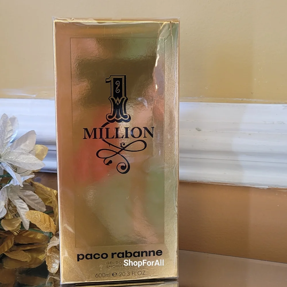 paco rabanne 1 million shower gel JUMBO 600 ML